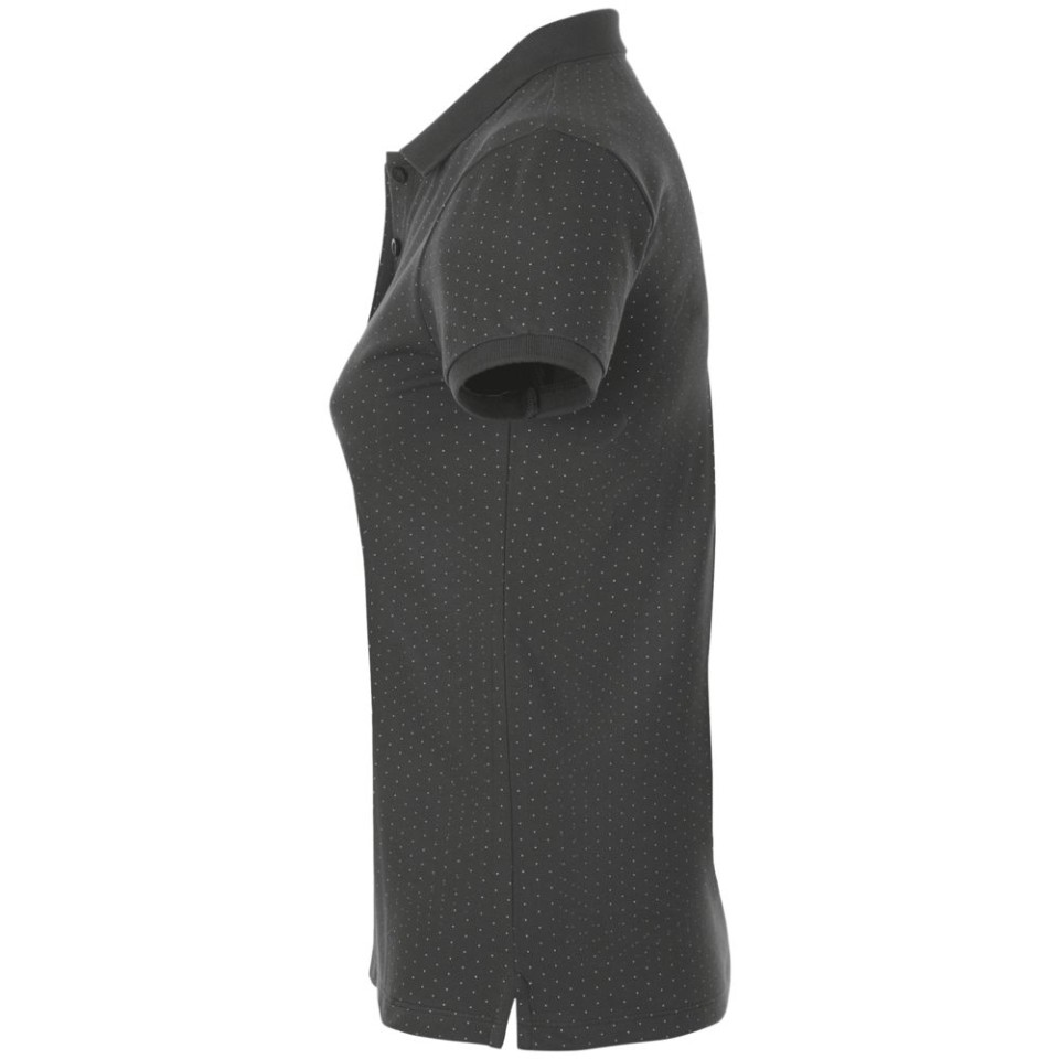 Рубашка поло женская Brandy Women темно-серый с белым, L