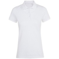 Рубашка поло женская Brandy Women белый/темно-синий, S