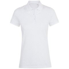 Рубашка поло женская Brandy Women белый/темно-синий, S