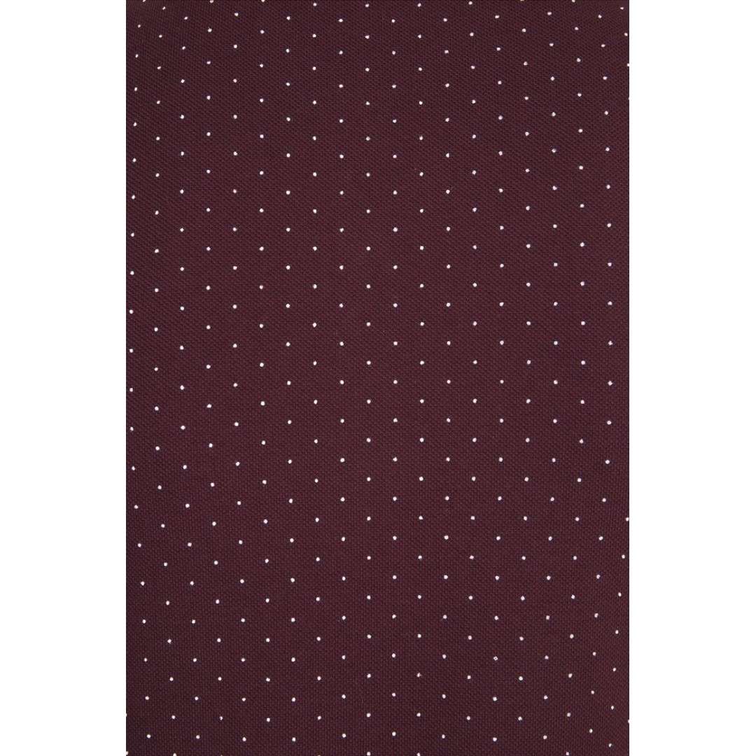 Рубашка поло женская Brandy Women, бордовая с белым