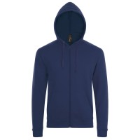 Толстовка унисекс Stone темно-синяя, S