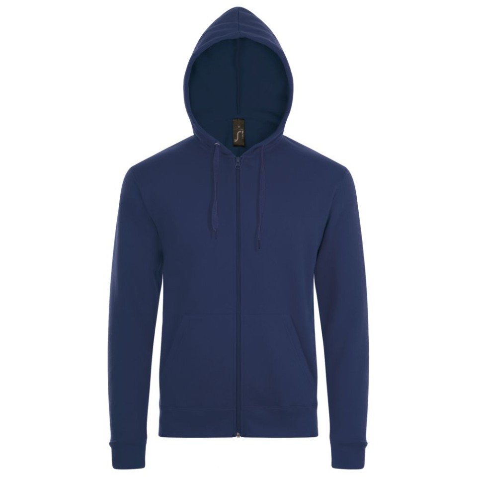 Толстовка унисекс Stone темно-синяя, XS