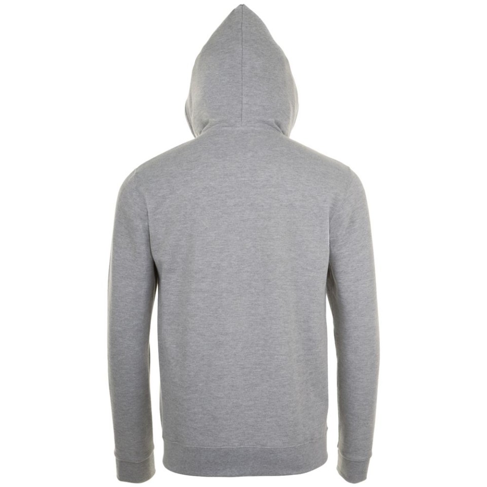 Толстовка унисекс Stone серый меланж, XXL