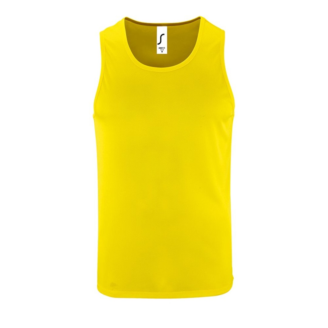 Майка мужская Sporty TT Men желтый неон, XL