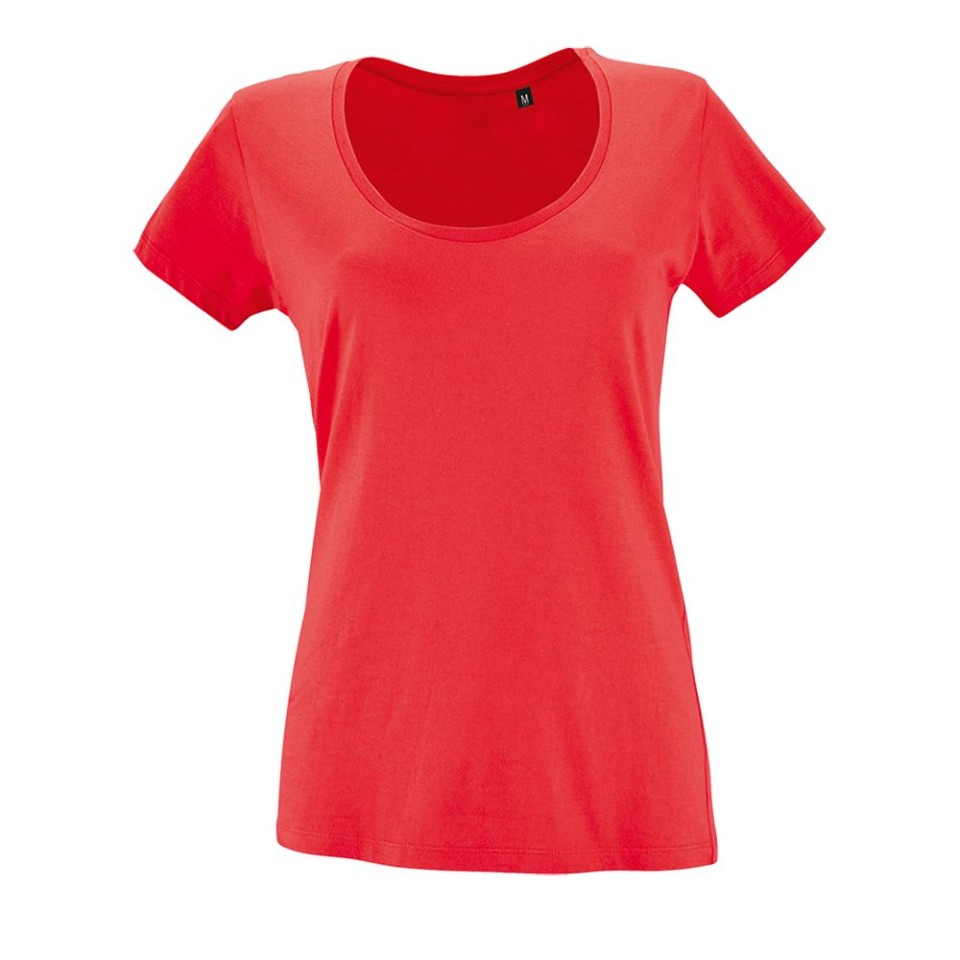 Футболка женская Metropolitan розовая (коралловая), S