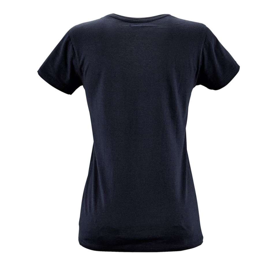 Футболка женская Metropolitan темно-синяя, L