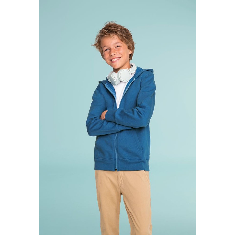 Толстовка детская Stone Kids темно-синяя, на рост 142-152 см (12 лет)