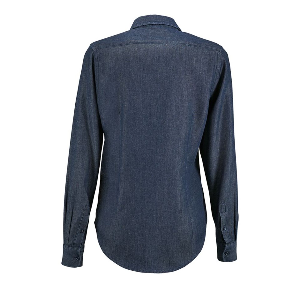 Рубашка женская Barry Women синяя (деним), XS