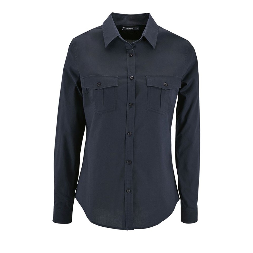 Рубашка женская Burma Women темно-синяя, XS
