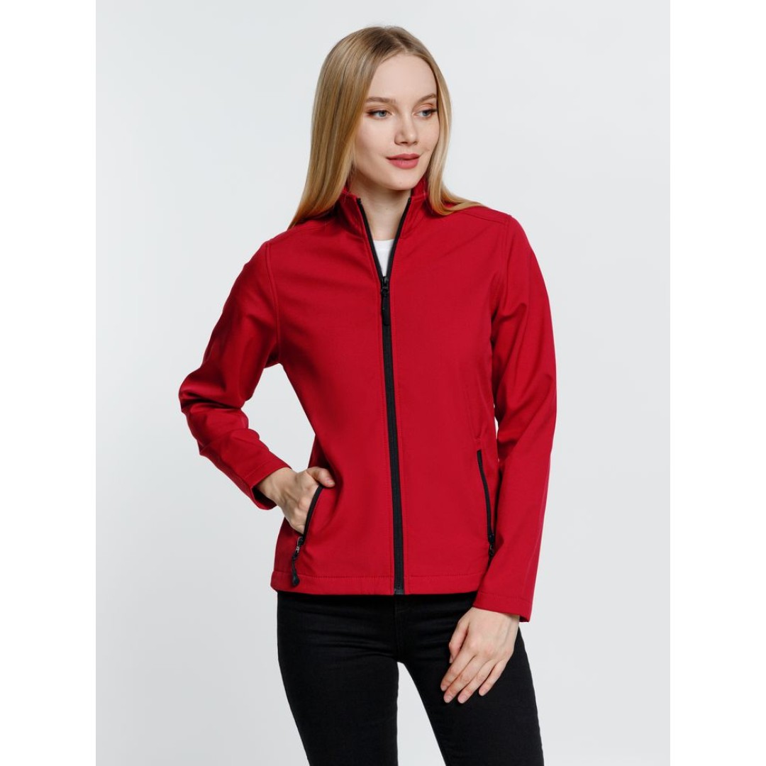 Куртка софтшелл женская Race Women красная, L