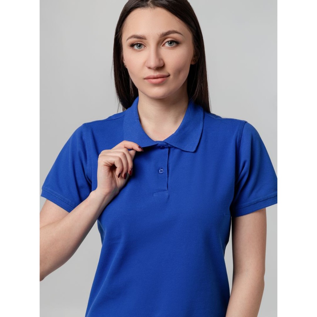 Рубашка поло женская Virma Stretch Lady, ярко-синяя, M
