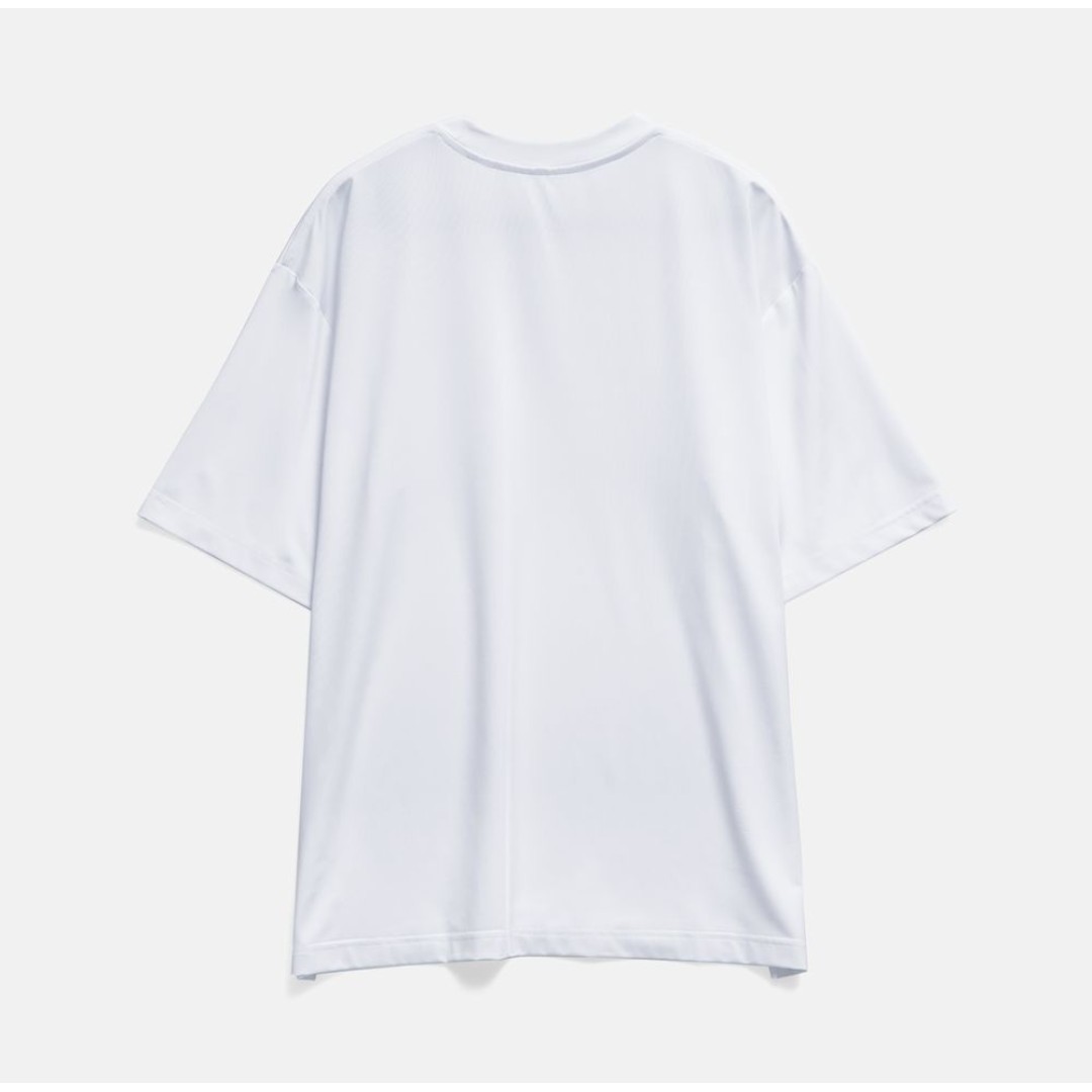 Футболка из бифлекса Morfiss, белая, размер XS/S