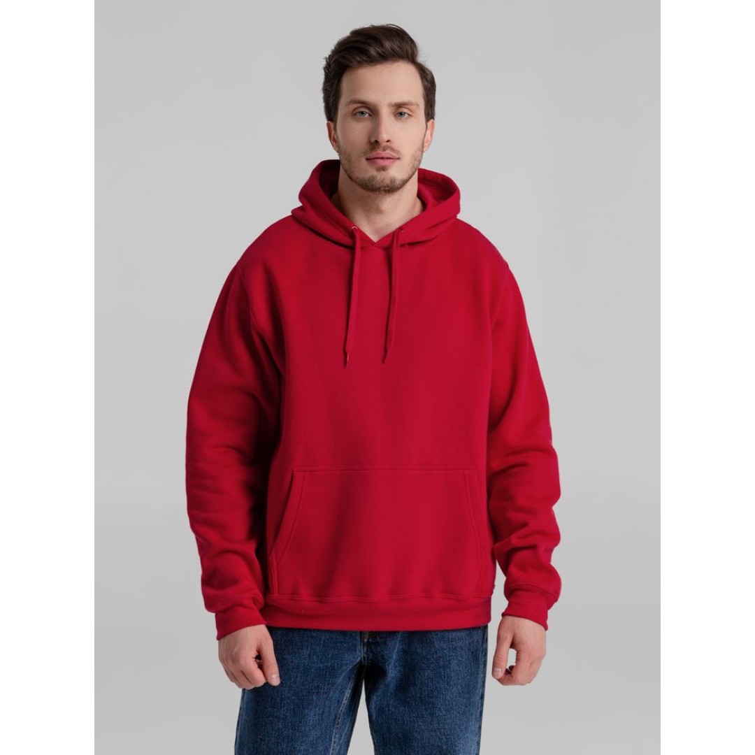 Толстовка с капюшоном Slam 320, бирюзовая, XXL