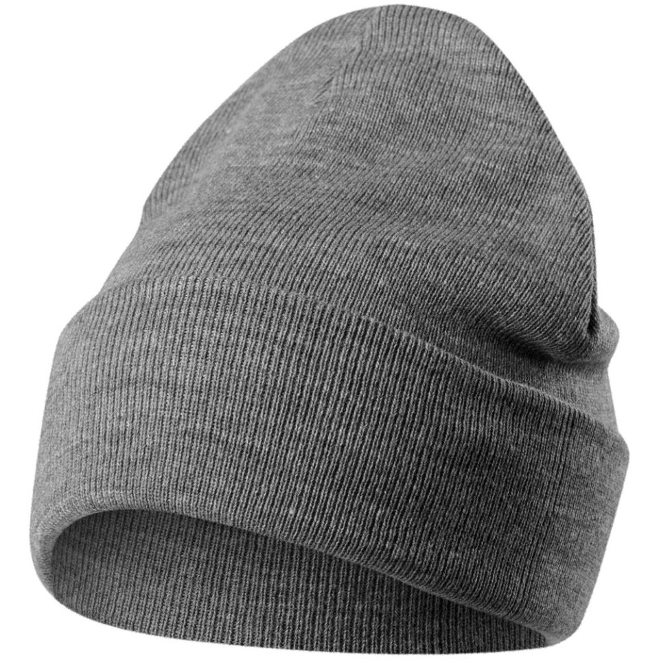 Шапка Real Talk, серый меланж (эбонит)