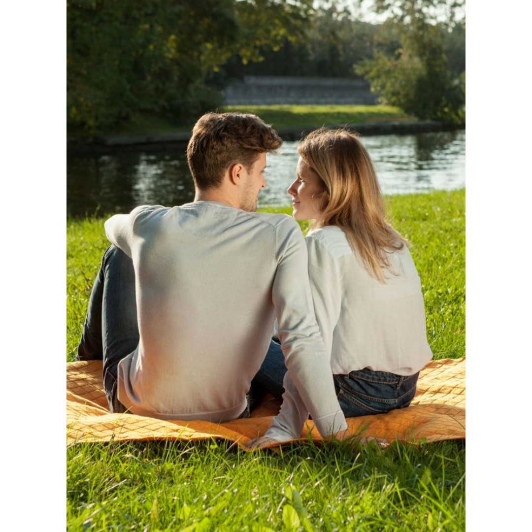 Плед для пикника Soft & Dry, желтый