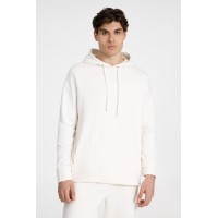 Худи унисекс H2, молочно-белое, размер XS/S