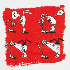 Футболка женская «Ногиотушей», белая, S