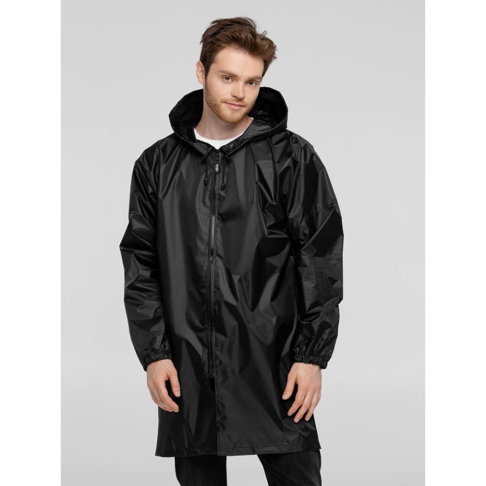 Дождевик «Да будет свет», черный, размер S