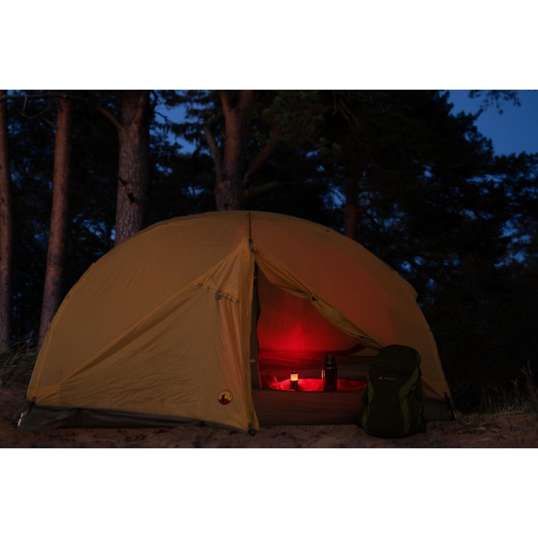 Кемпинговый фонарь Fyrtorn, серый с черным