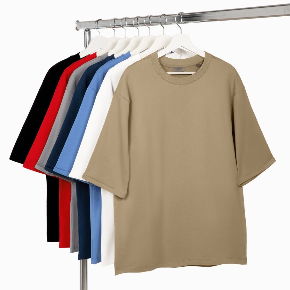 Футболка оверсайз унисекс Kosmos 2.0, красная, размер XS/S