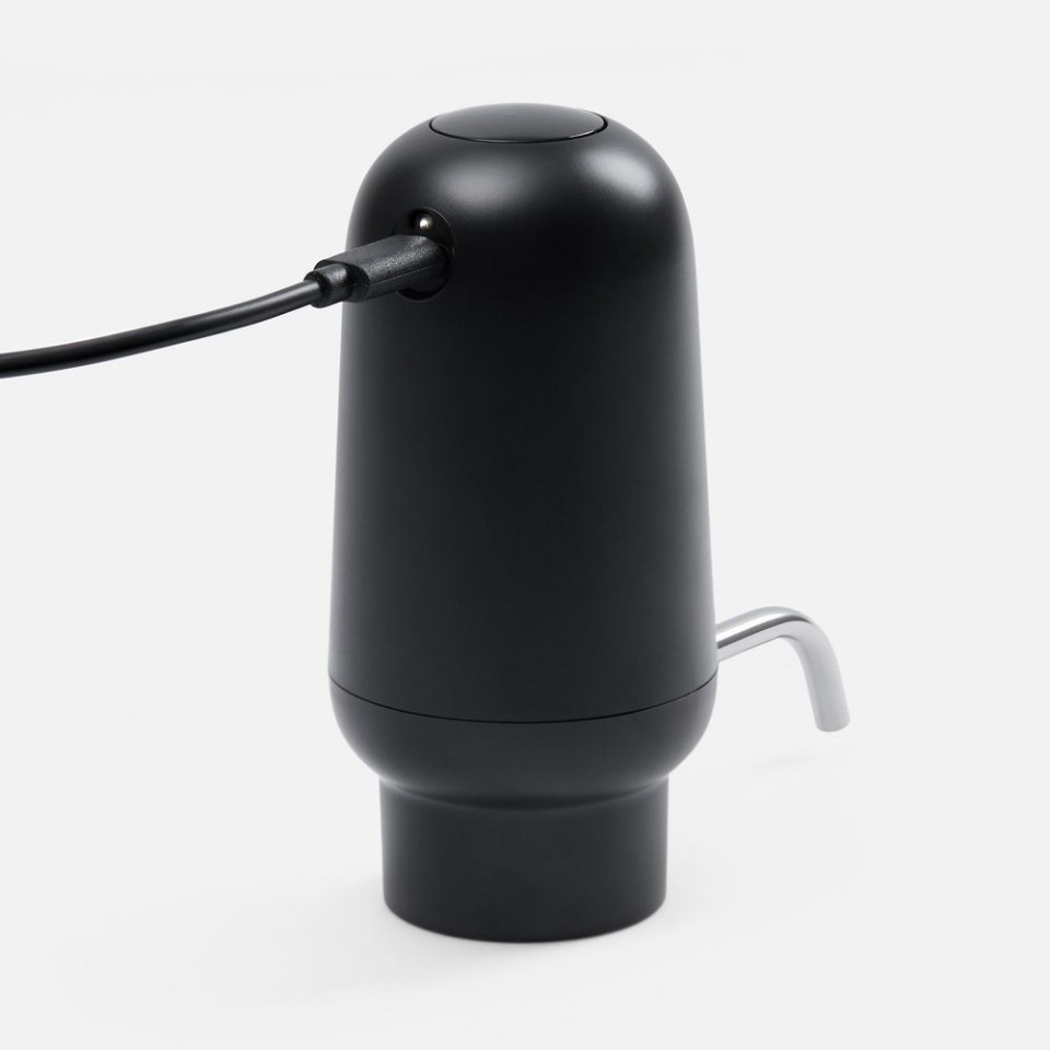 Электрический аэратор-дозатор для вина Lonks, черный