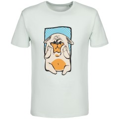 Футболка мужская Deep Thinker, зеленая, S