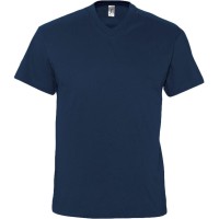 Футболка мужская с V-обр. вырезом Victory 150 темно-синяя, S
