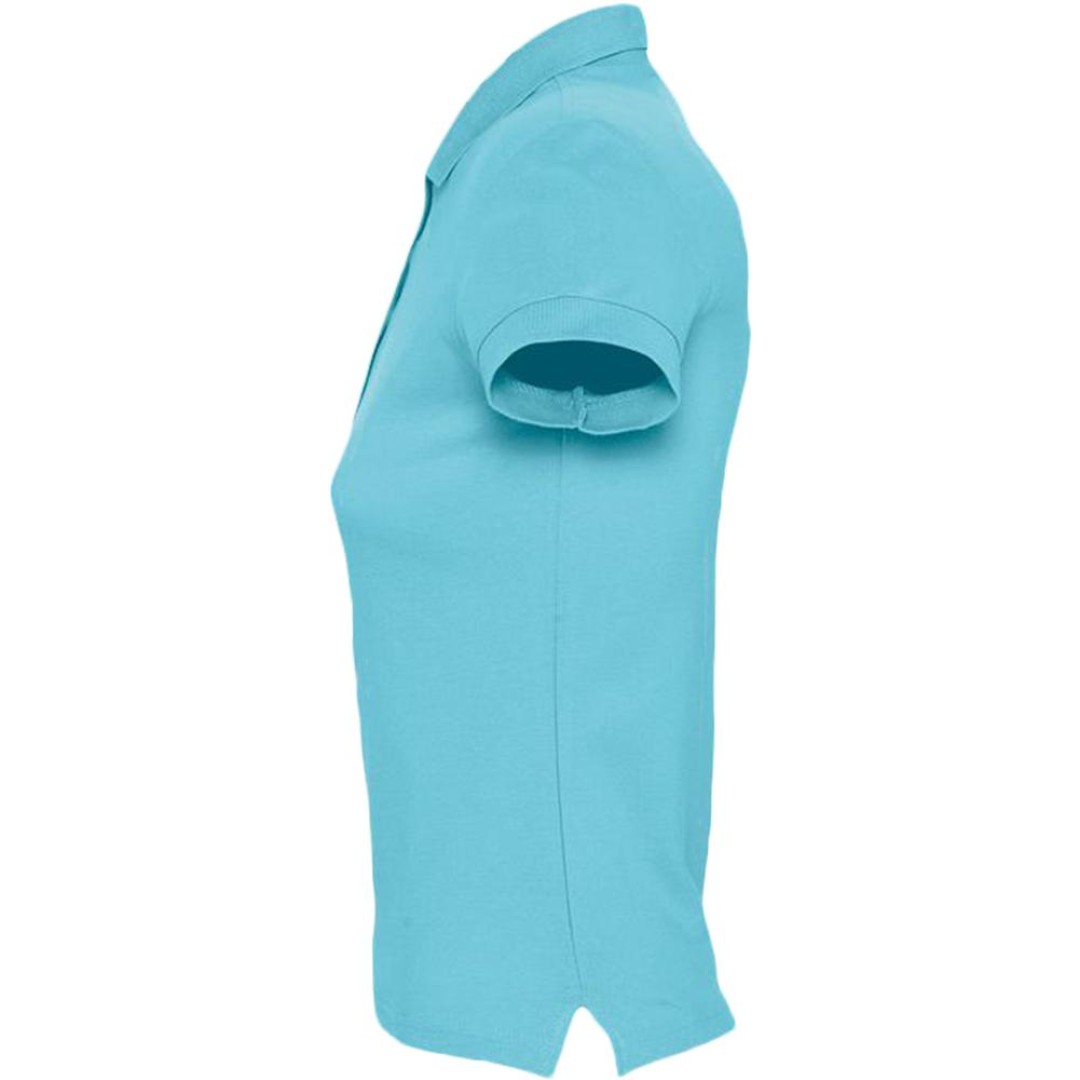 Рубашка поло женская Passion 170 бирюзовая, S