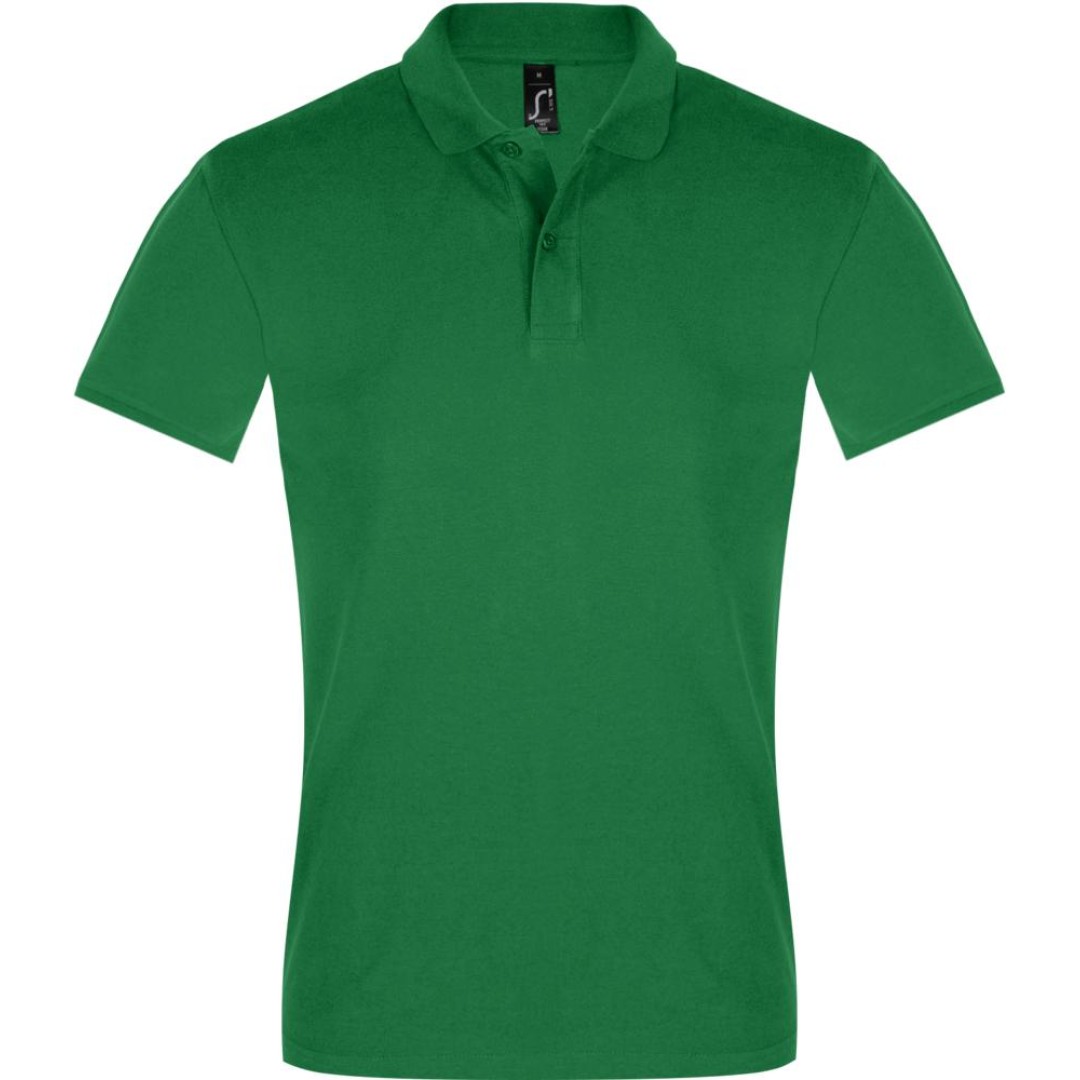 Рубашка поло мужская Perfect Men 180 ярко-зеленая, L