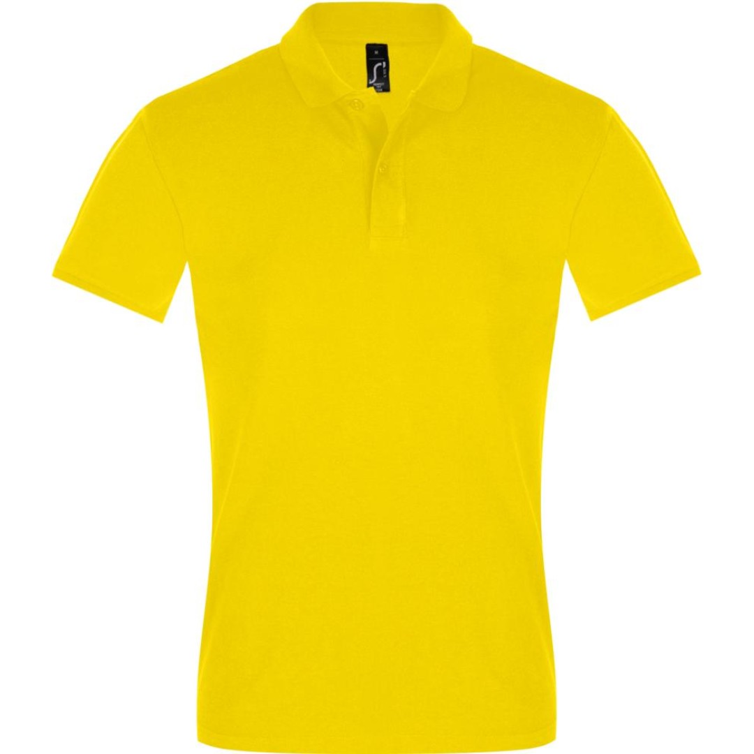 Рубашка поло мужская Perfect Men 180 желтая, 3XL