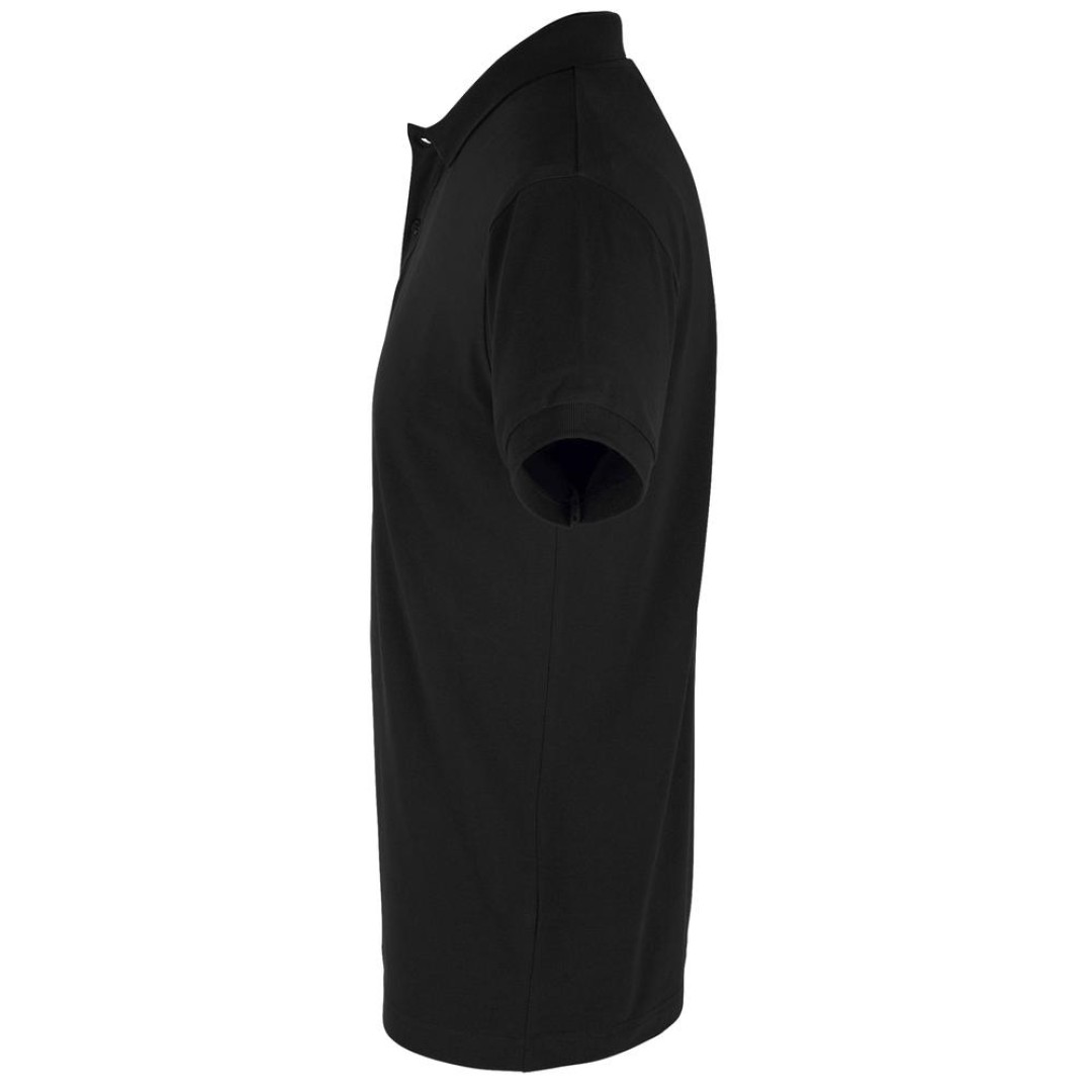 Рубашка поло мужская Perfect Men 180 черная, XXL