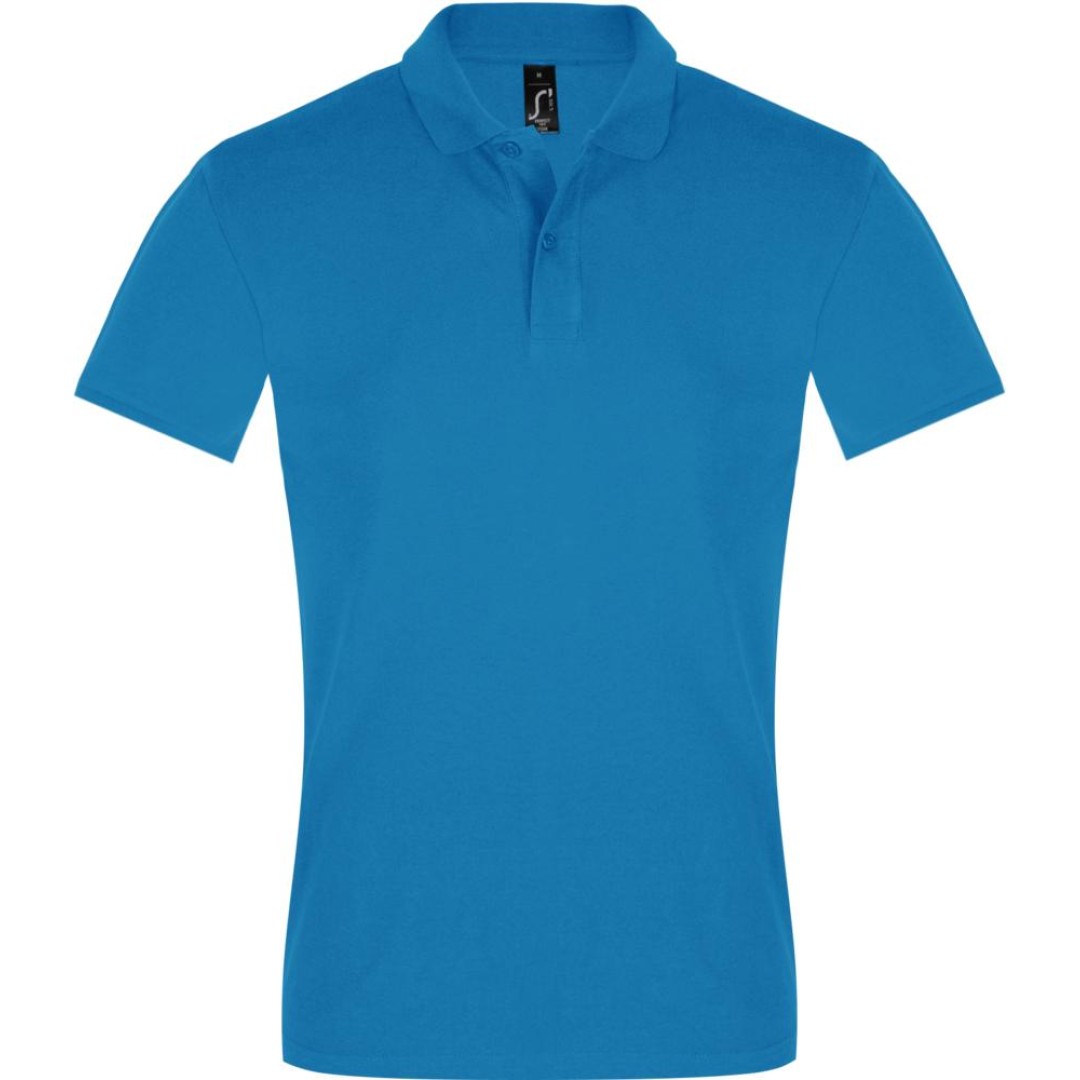 Рубашка поло мужская Perfect Men 180 бирюзовая, 3XL