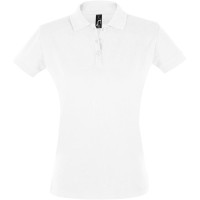 Рубашка поло женская Perfect Women 180 белая, XXL