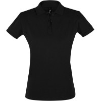 Рубашка поло женская Perfect Women 180 черная, L