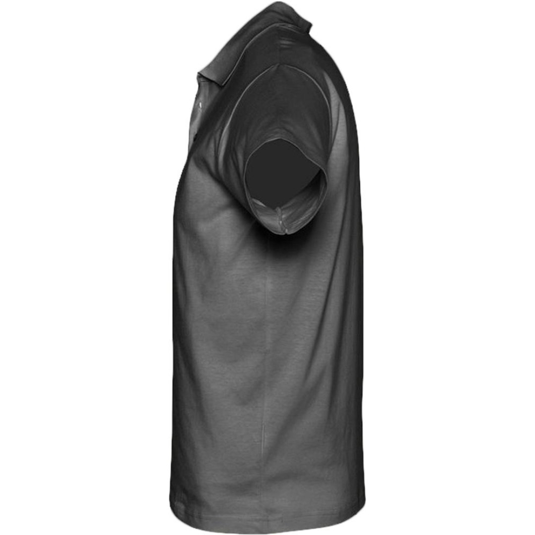 Рубашка поло мужская Prescott men 170 темно-серая, XXL