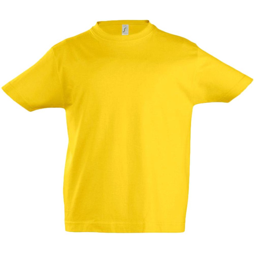 Футболка детская Imperial Kids 190 желтая, на рост 118-128 см (8 лет)