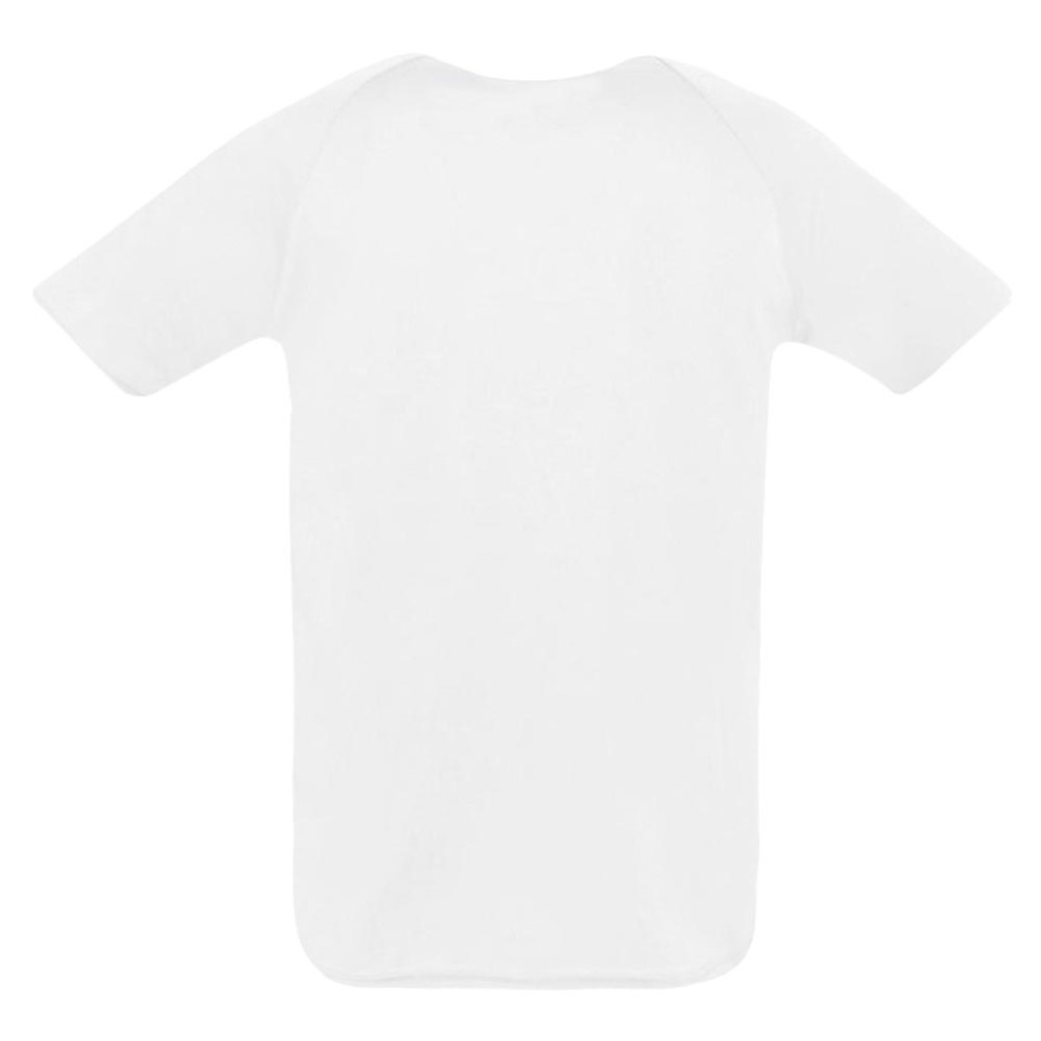 Футболка унисекс Sporty 140 белая, XS