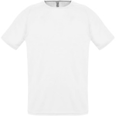 Футболка унисекс Sporty 140 белая, L