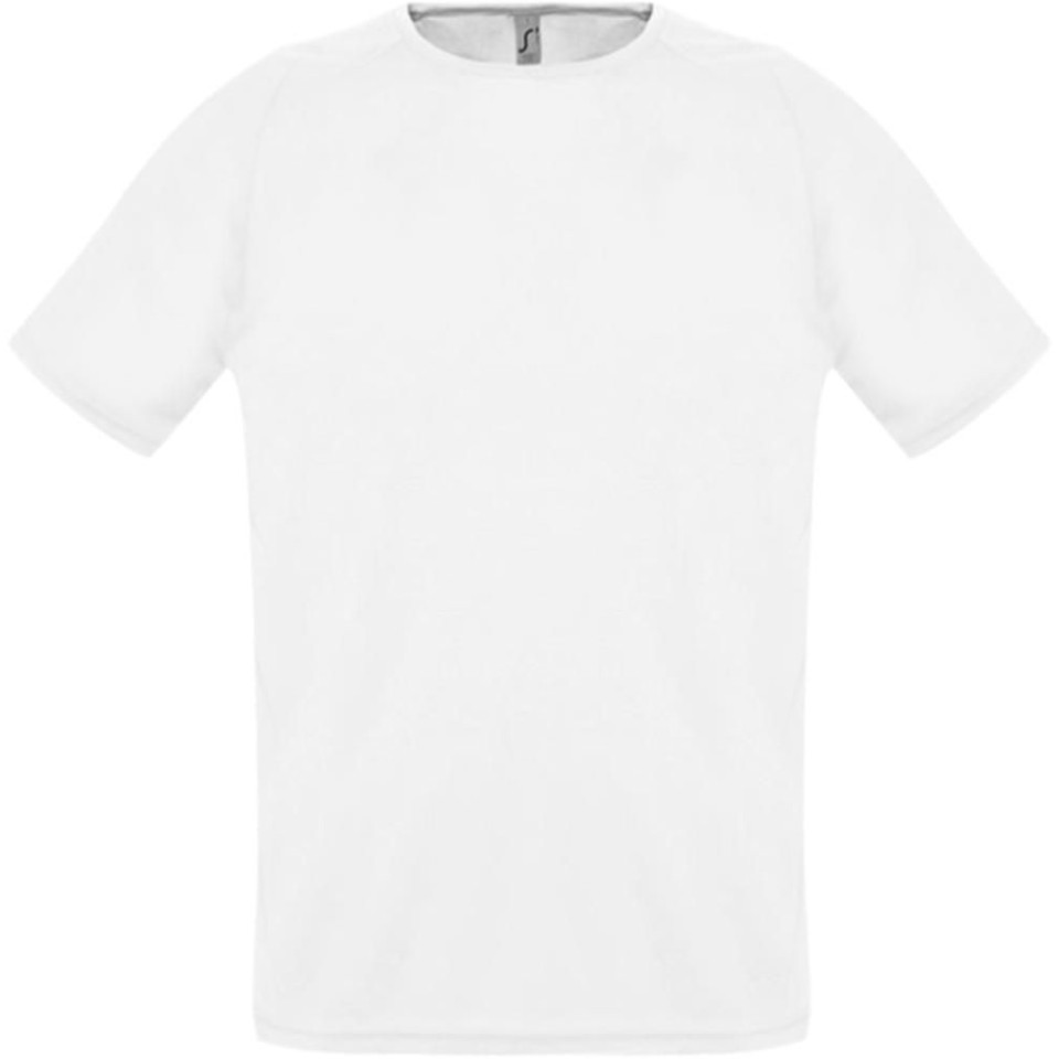 Футболка унисекс Sporty 140 белая, XS