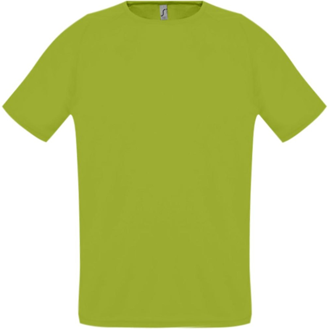 Футболка унисекс Sporty 140 зеленое яблоко, 3XL