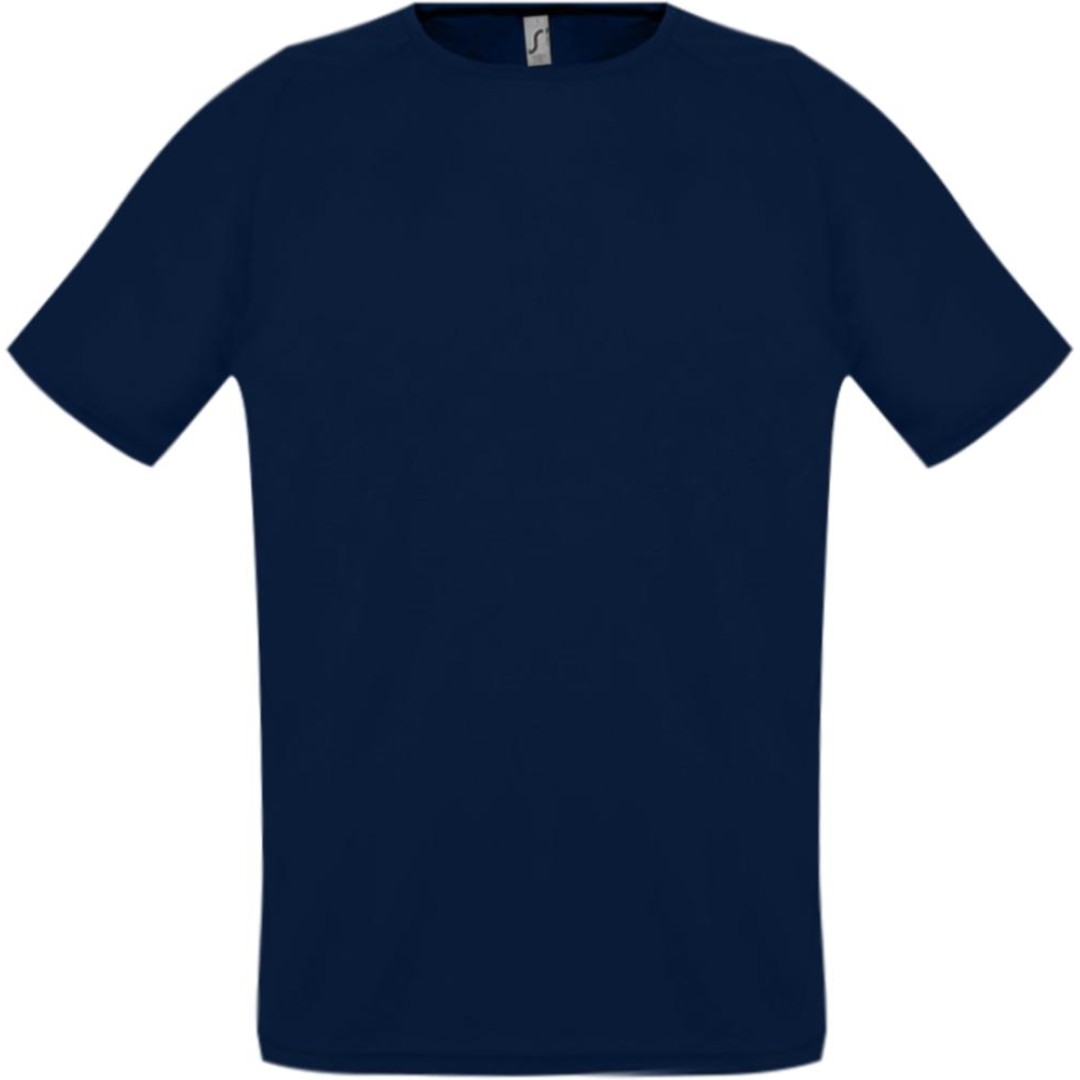 Футболка унисекс Sporty 140 темно-синяя, 3XL