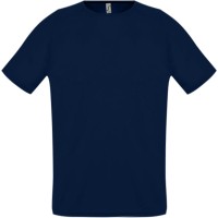 Футболка унисекс Sporty 140 темно-синяя, 3XL