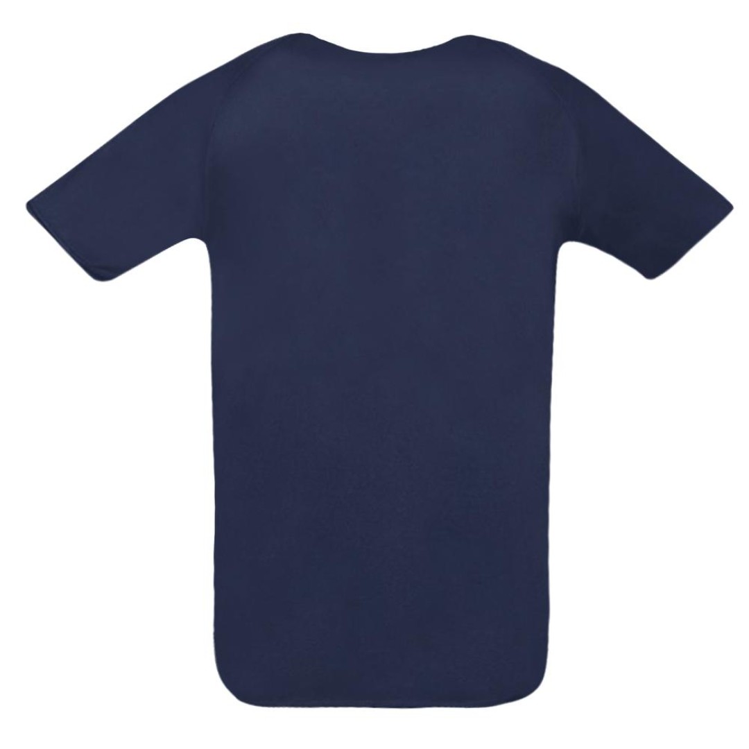 Футболка унисекс Sporty 140 темно-синяя, 3XL