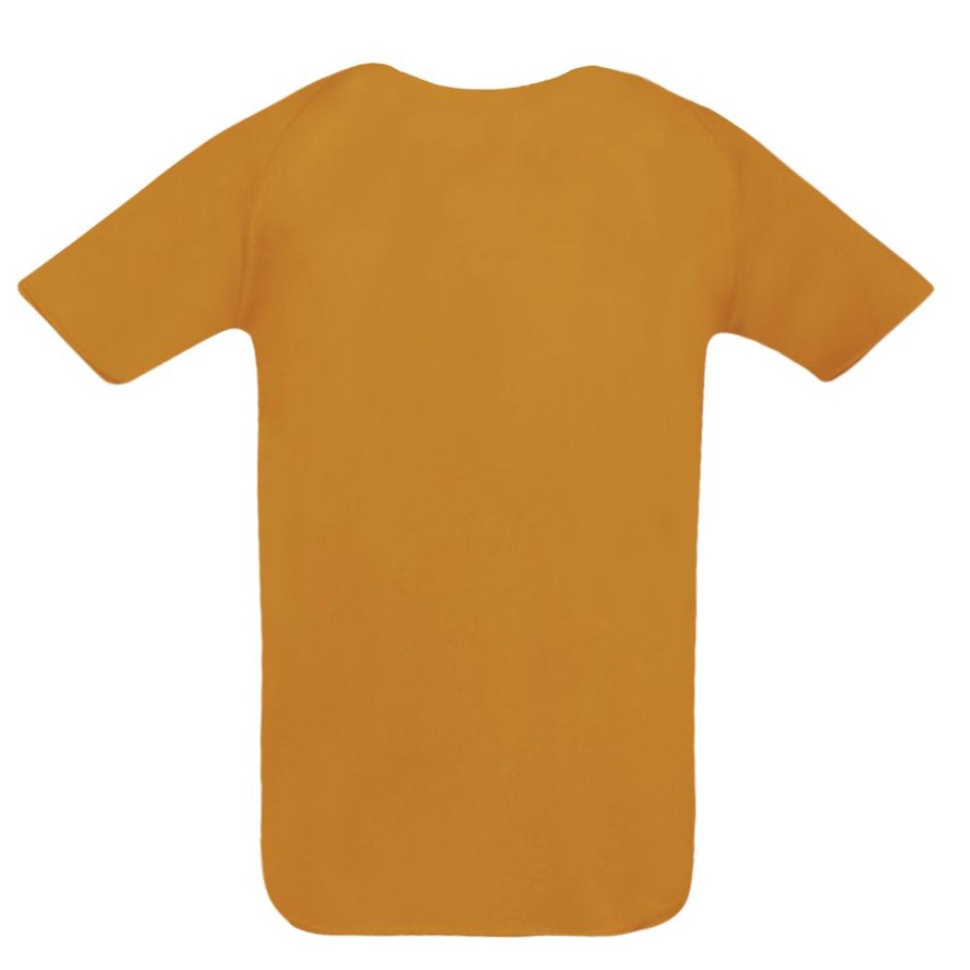 Футболка унисекс Sporty 140 оранжевый неон, XL