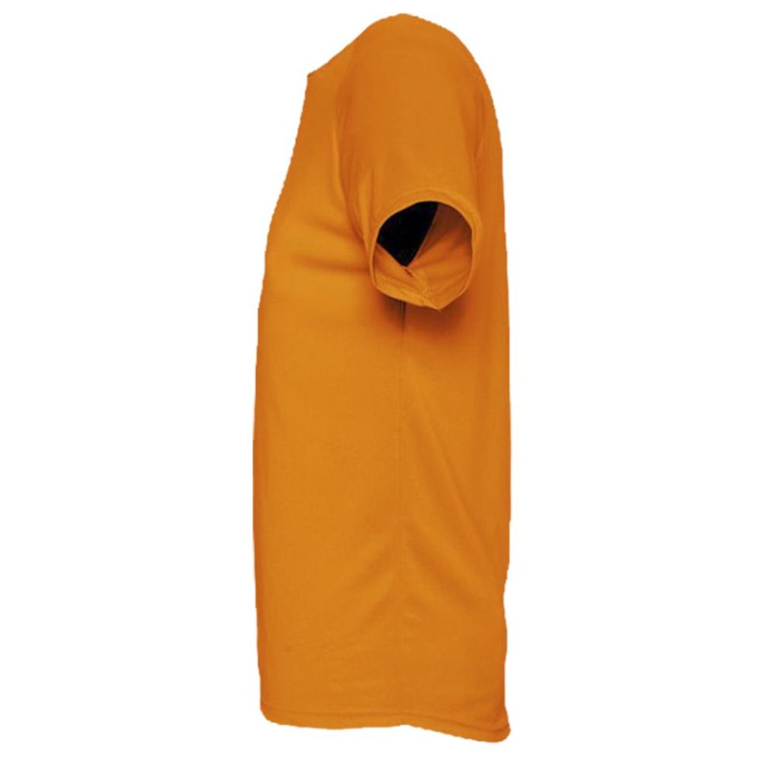 Футболка унисекс Sporty 140 оранжевый неон, XL