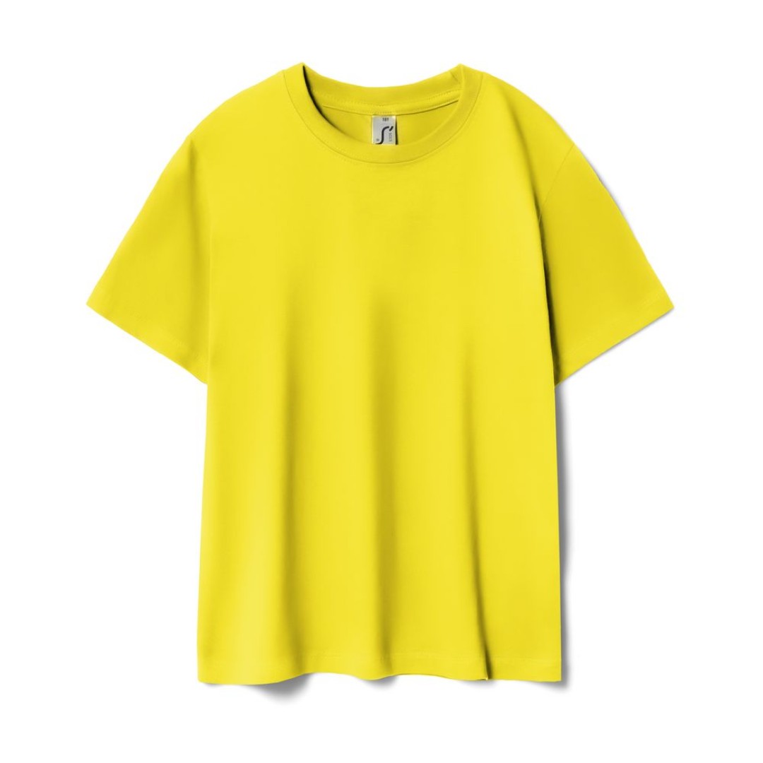Футболка детская Regent Kids 150 желтая (лимонная), на рост 106-116 см (6 лет)