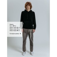 Худи унисекс Prima Vista, черное