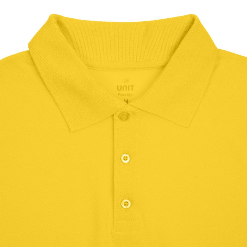 Рубашка поло мужская Virma light, желтая, M