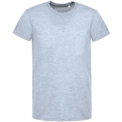 Футболка мужская приталенная Regent Fit голубой меланж, M