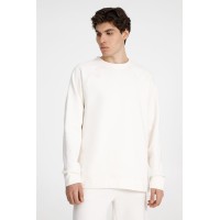 Свитшот унисекс S1, молочно-белый, размер XS/S